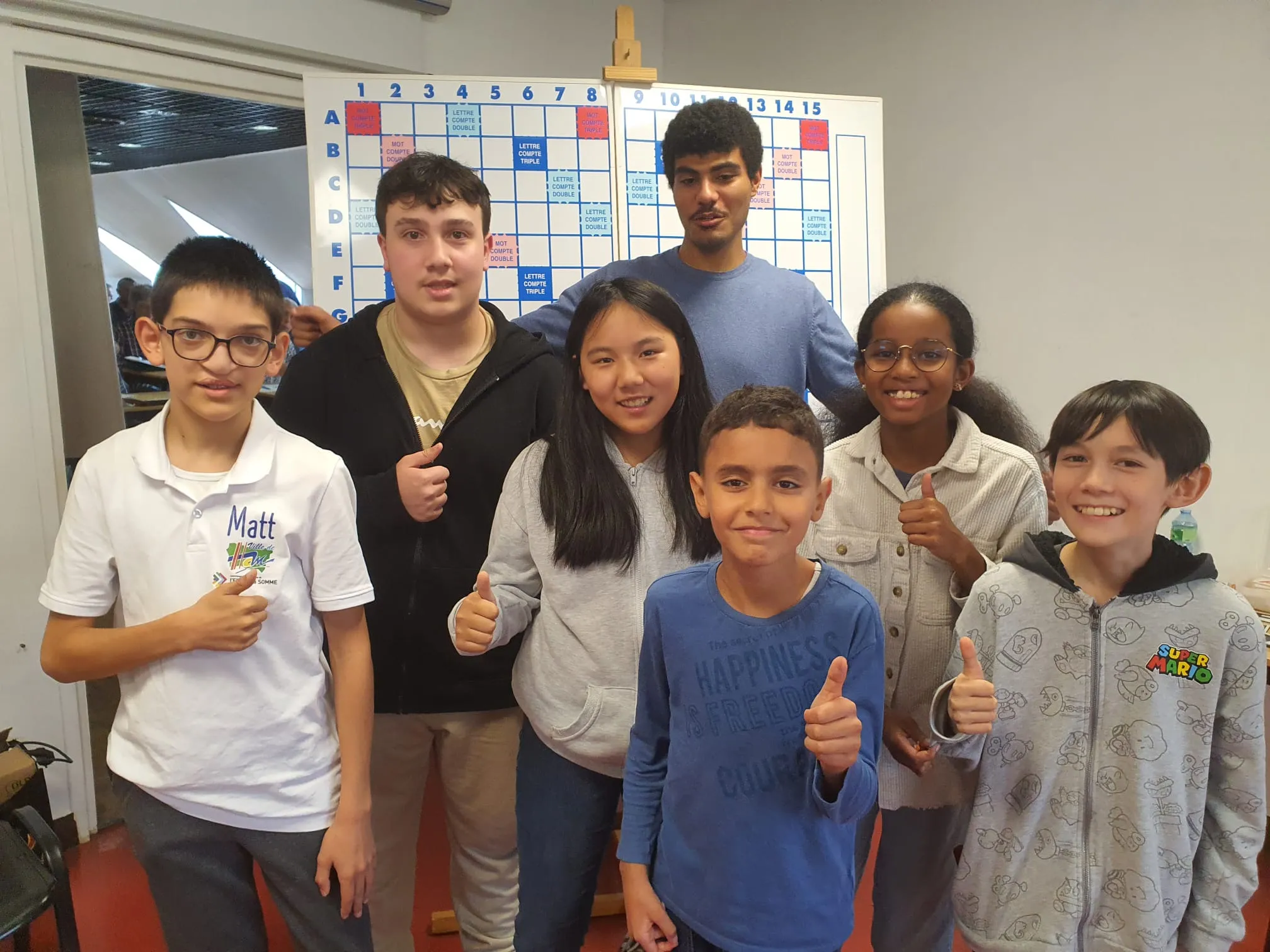 Les jeunes sont présents en force !